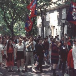 The Penn Alumni parade of classes on Alumni Day at Penn, May 15, 1993